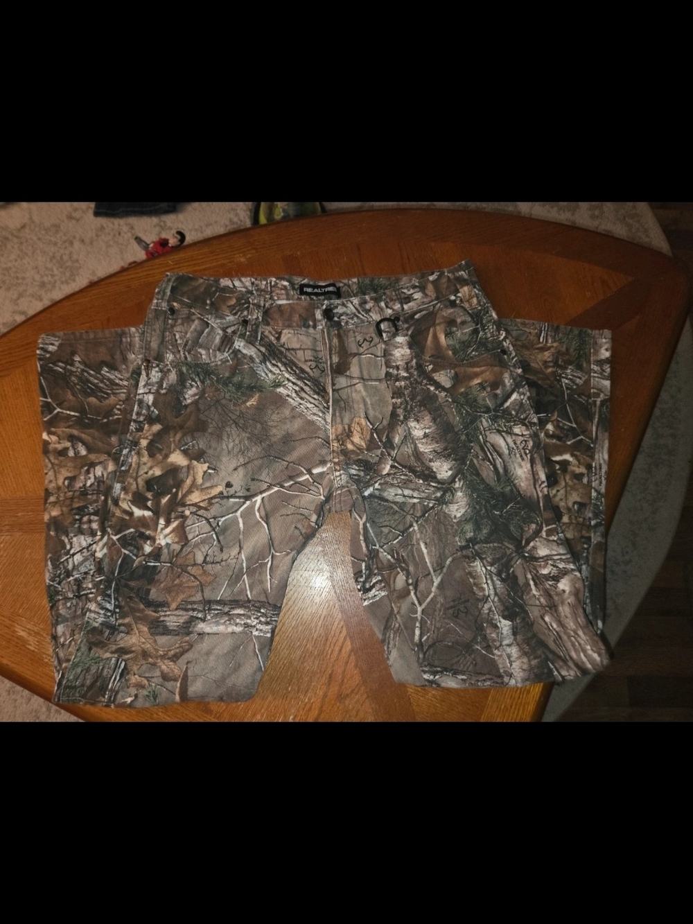 Realtree Camo Men's Hunting Pants - Brown/Green 36x34